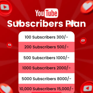 YouTube Subscriber Plans