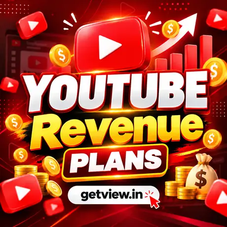 YouTube Revenue Plans – grow your YouTube channel earnings in India with GetView